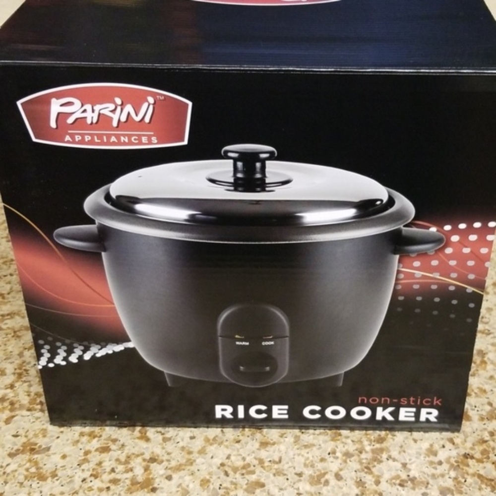 Parini Appliances Non-Stick Rice Cooker 6 Cup